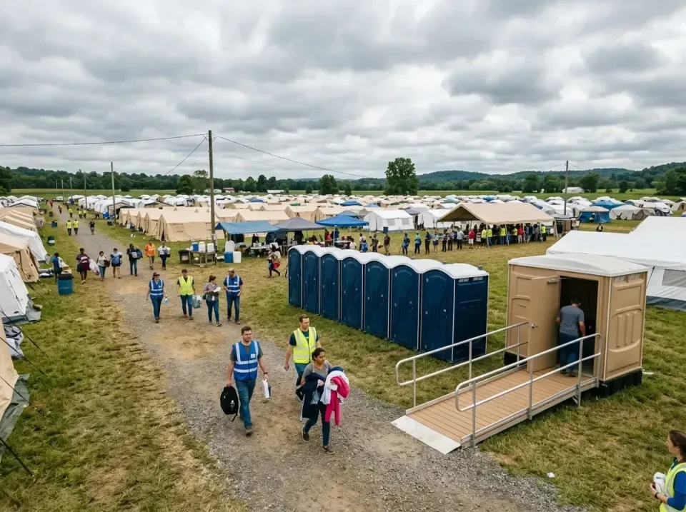 disaster-relief-camp-restrooms-010 — frequently asked questions, Dumpster & Portable Bathrooms Rental in Queen Creek, AZ